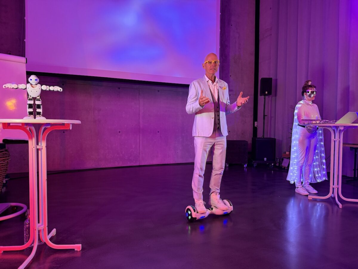 Keynote Show über Zukunft und KI